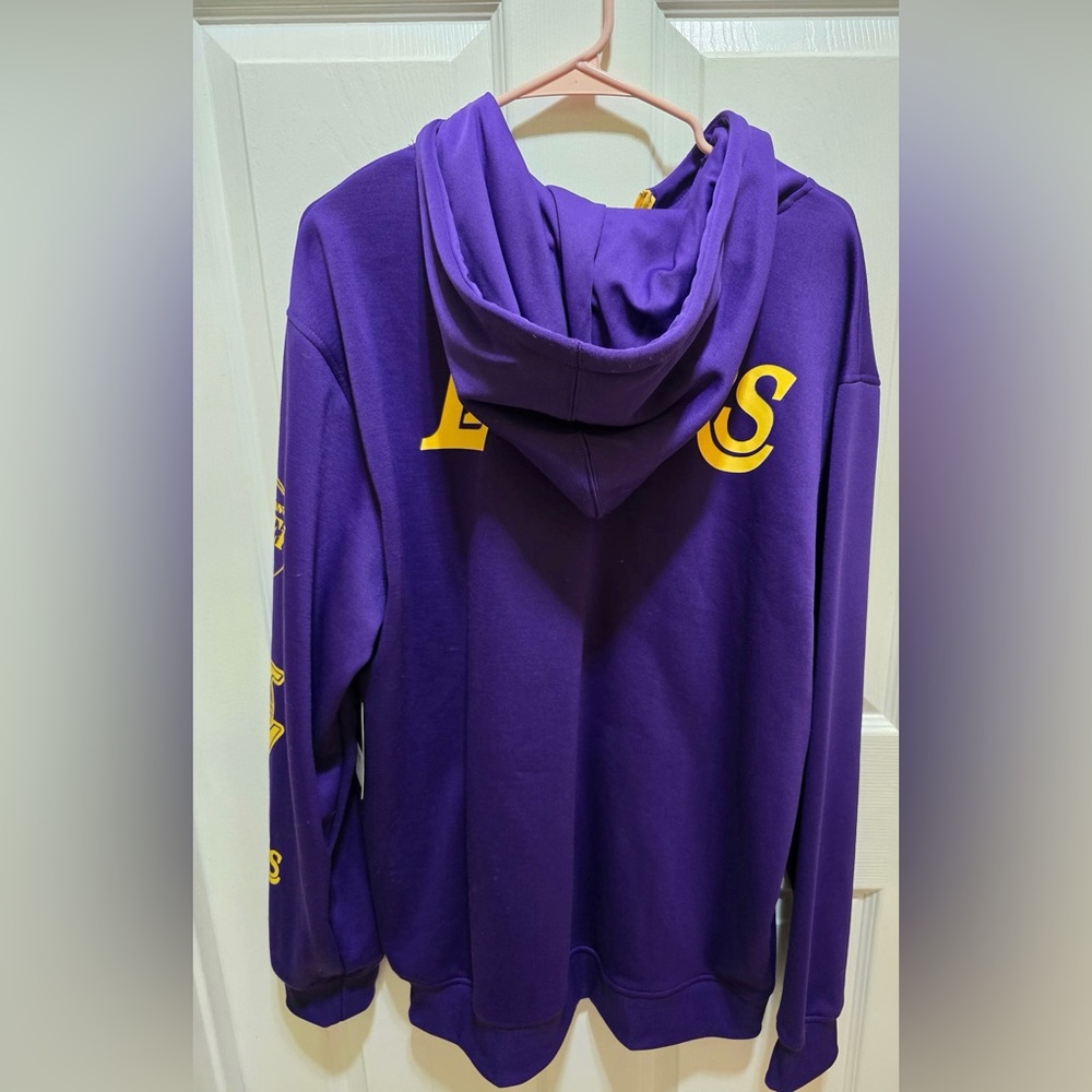 Los Angeles Lakers Pullover Hoodie Size XL NWT - Picture 8 of 8